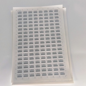 Наклейка на клейкую этикетку с серийным номером - Product Image 3