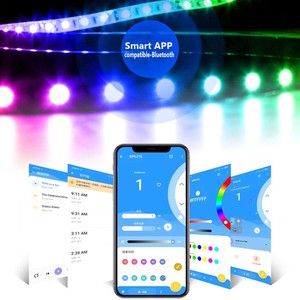 RGB RGBW контроллер светодиодных лент <span class=keywords><strong>WS2811</strong></span> WS2812B Пиксельная лента подсветка умное приложение пульт дистанционного управления DC5-24V модели SP623E SP624E - Product Image 3