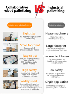 SJW Industrial Robot China Robot para carga pesada Elevación Apilamiento Paletización Descarga Embalaje Precio de fábrica - Product Image 5