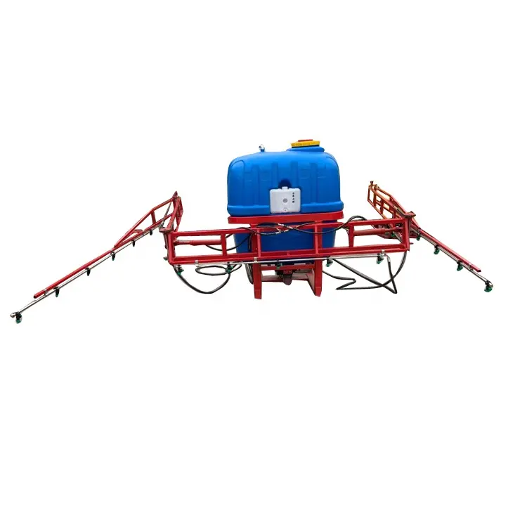 Pulverizador de roubo hidráulico, pulverizador suspenso para agricultura 800l fazenda máquina de pulverização dobrável com preço baixo