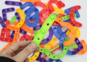 Khối Gạch Thanh Nhựa Chất Lượng Tốt Giá Rẻ Đồ Chơi Sáng Tạo Đồ Chơi Để Bàn Bằng Nhựa Cho Trẻ Em - Product Image 3