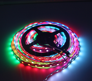 Dijital LED şerit 1908 5050 RGB 60 piksel LED DC12V adresli RGB Led şerit - Product Image 1