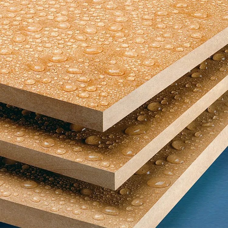 Feuille de bois mdf de qualité marine résistant à l'eau étanche hmr 3mm 18mm