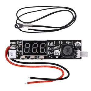 ドライバーモジュールDC12V PWM2-3ワイヤーファン温度コントローラースピードガバナーディスプレイモジュールnew - Product Image 1