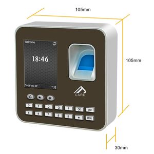 TFS28Plus TCP/IP Software di rete per impronte digitali ID/IC Card controllo di accesso intelligente biometrico dell'orologio del tempo abilitato al Cloud