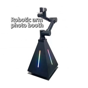 Parti düğünleri için yazılım ve yazıcı ile yeni Glambot kamera robot kol fotoğraf kabini kira için kullanılabilir - Product Image 2