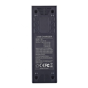 Smart <strong>Charger</strong> Usb New Arrival for 3.7V LiIon NiMH 1.2V AA Rechargeable Battery Wholesale 2a Usb <strong>Charger</strong> M01 - Product Image 6
