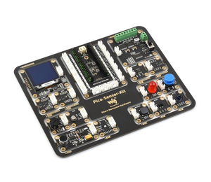 Kit de sensores de nivel de entrada Raspberry Pi Pico, módulos educativos todo en uno para proyectos de prototipos de IoT, aprendizaje electrónico