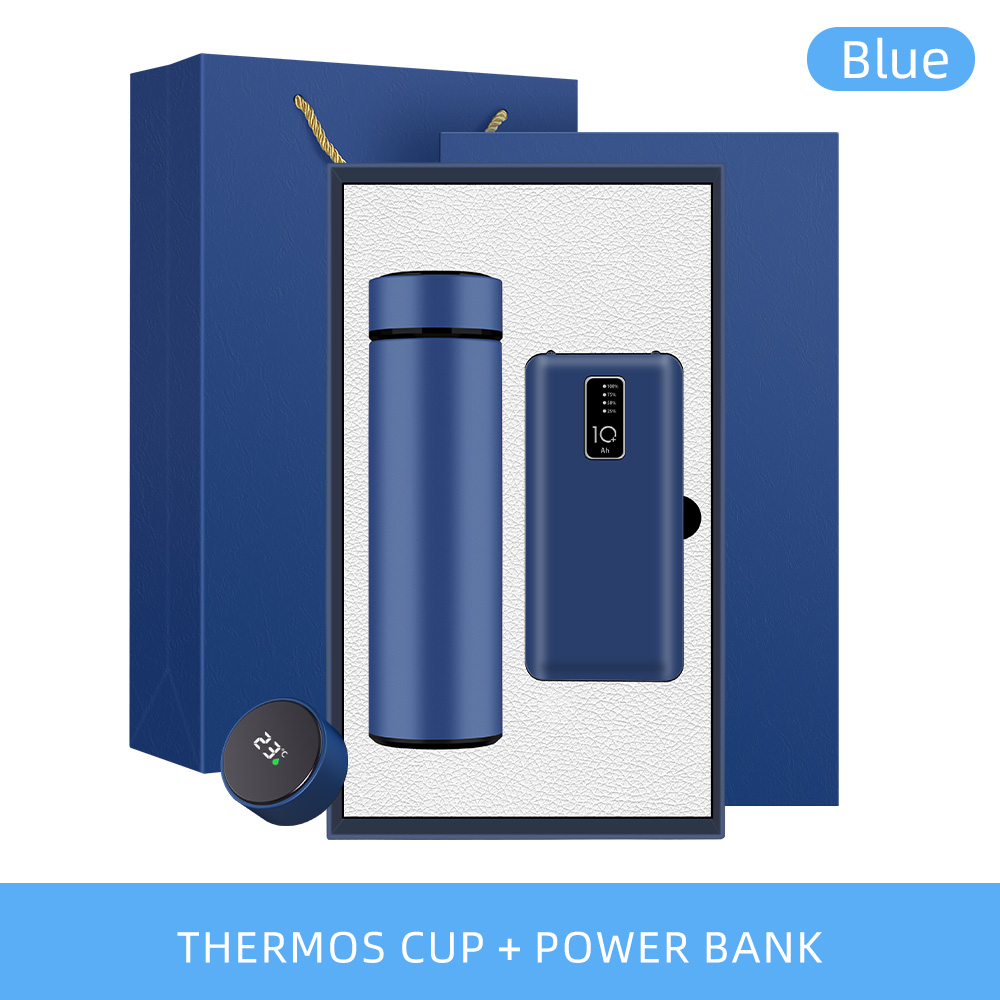 Bleu (Vacuum Cup + Power Bank)