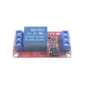 1 Kanal 5V 12V 24V Relais modul Red Board Optokoppler Isolation ausgang High Low Level Trigger Relay Modul - Product Image 1