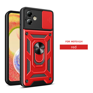 Itme pencere halkası tutucu kılıf arka kapak için Moto G34/G04/G24/G54/G84, Moto kenar 40 NEO zırh vaka için