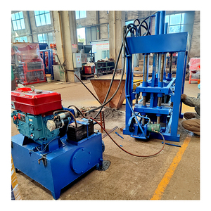 HF Qt4-30柴油机混凝土制砖机空心砌块机 - Product Image 3