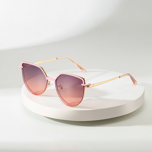 2023 Stylish Unisexแว่นตากันแดดCat-EyeชุดกระจกTwo-In-Oneโพลาไรซ์กรอบโลหะแม่เหล็กสายตาสั้นการใช้งาน - Product Image 5