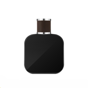 50ml şık ve lüks siyah boş kare parfüm cam şişe sprey kapağı ile bir Logo olarak kullanılabilir. - Product Image 5