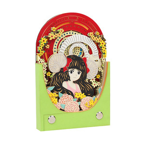 可爱风格DIY艺术笔记纸积木3D贴纸笔记记事本纸雕创意帖子笔记 - Product Image 5