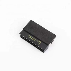 Computer ATX Power Supply 24 Pin 90 Degree Connector 24P <strong>Adapter</strong> Steering Head DIY MOD Mounting Accessories Wiring Artifact - Product Image 1