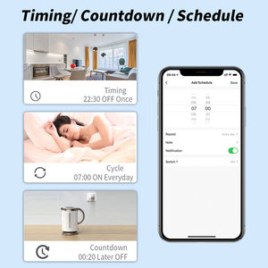 Glomarket Tuya akıllı ev cihazı Wifi fişi App uzaktan kumanda soketi akıllı yaşam Alexa Google ev ile çalışır - Product Image 4