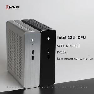 MiniPC 1240P Core I3 i5 i7 Puerto Quad Core computadora sistema Barebone para Win 10 - Product Image 1