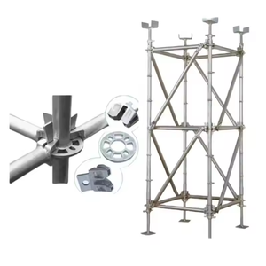 Modern and Traditional Design Galvanized Steel <strong>Modular</strong> <strong>Scaffold</strong> Ring-locking <strong>Systems</strong> for Building Construction Components - Product Image 6