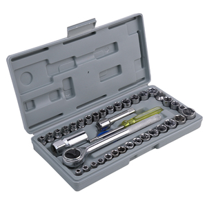 DOZ 2024 Car Repair Hand <strong>Tools</strong> <strong>Kit</strong> 40 Pcs Set Including Socket Wrench Torque Wrench Plastic Material GS Certified Combination - Product Image 2