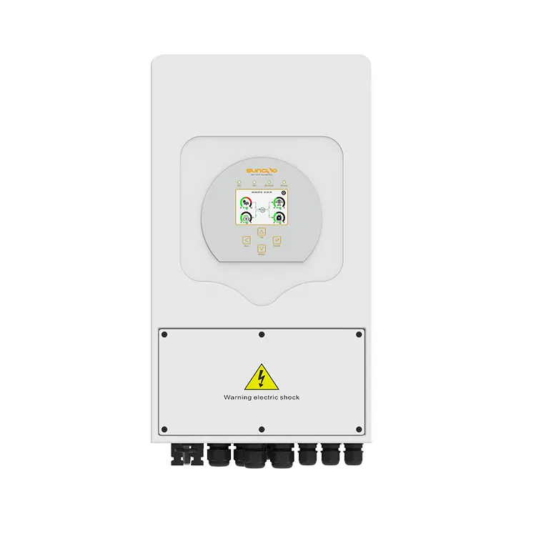 Système solaire hybride mppt, onduleur de stockage 5kw, hors réseau électrique, puissance de stockage