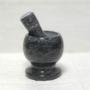 Toptan doğal mermer harç ve havaneli seti mutfak gereçleri ot baharat öğütücü - Product Image 4