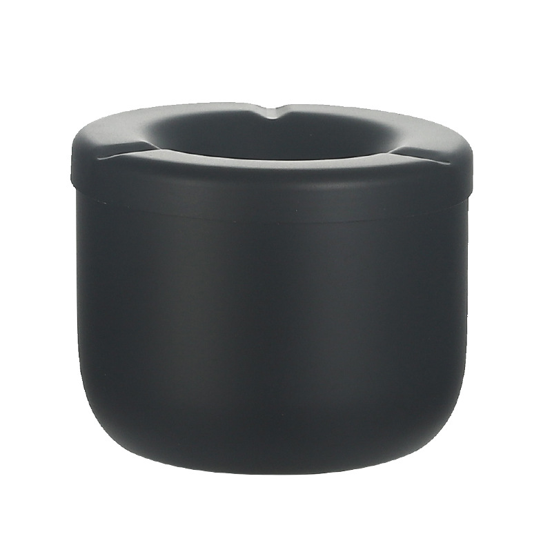 Coreano grueso negro con tapa 8cm
