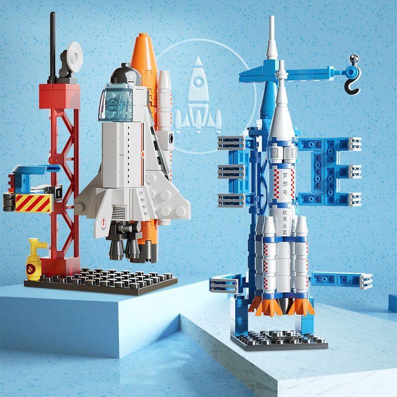 8858 8859 spacecraft rocket combo edition-boxed-3528