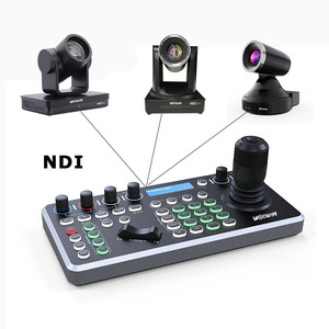 WODWIN NDI HX Live Streaming PTZ контроллер аудио конференц-системы Клавиатура Джойстик Tally Light для камеры видеоконференции