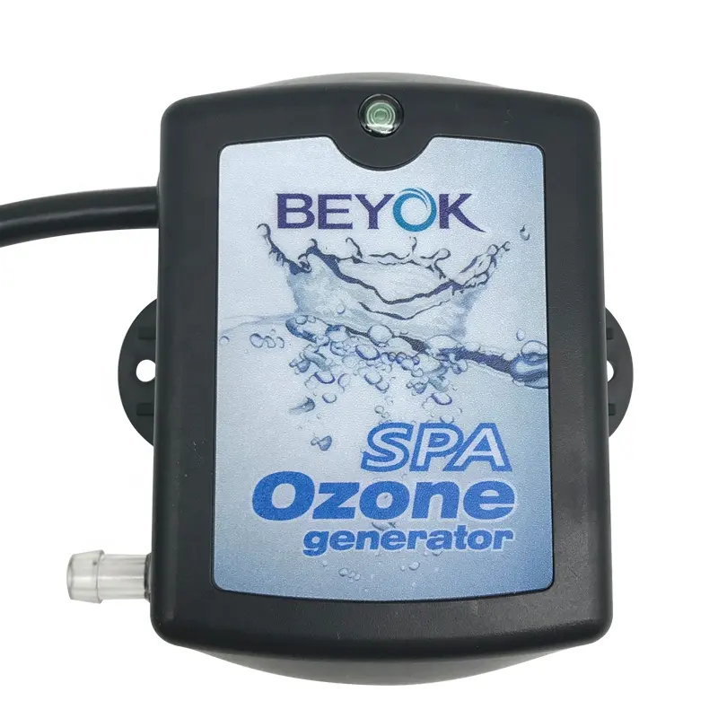 Générateur d'ozone 50mg FQT-124 Beyok pour bain à remous et spa à l'ozone, générateur d'ozone pour l'eau avec UL