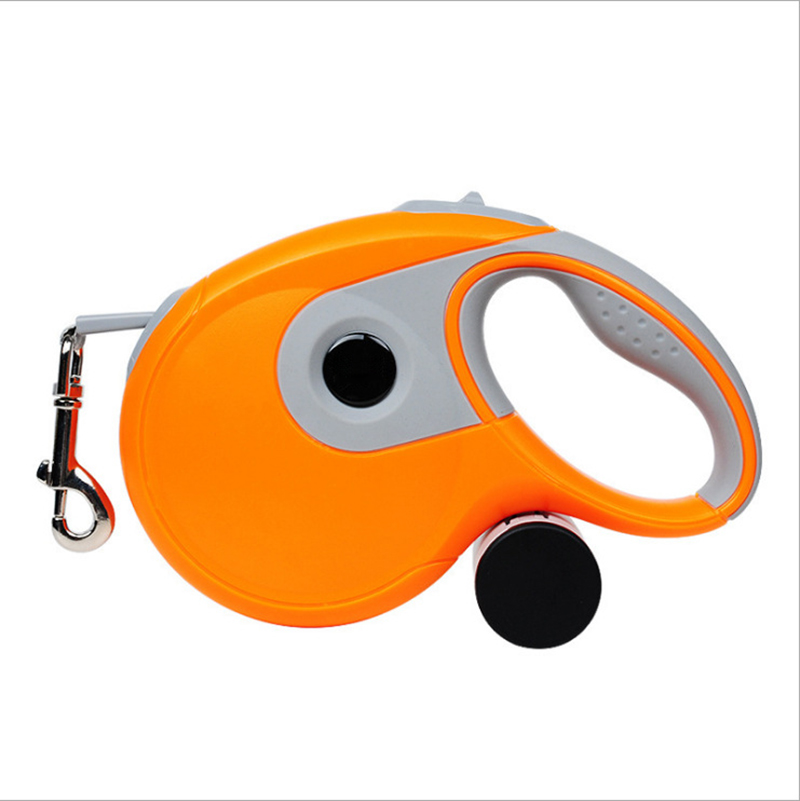 Orange + poop bag dispenser