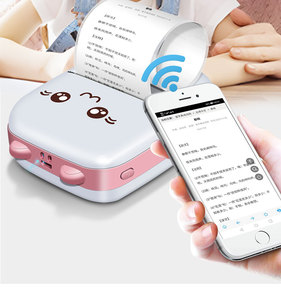 Impresora térmica portátil M05, Mini impresora de etiquetas con código de barras Qr