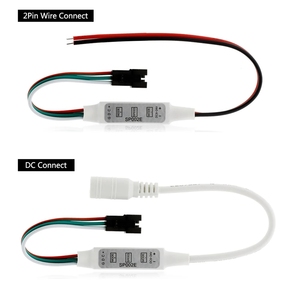 WS2812B WS2811 LED-Controller USB Mini 3 Tasten für Pixel LED-Streifen licht SP002E LED-Licht leiste RGB-LED-Controller - Product Image 5