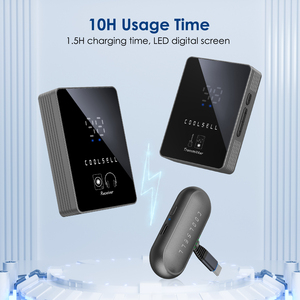 5.8G Wireless Multifunction IEM/Guitar Audio <strong>Interface</strong> System Live Streaming/Recording Transmitter Bodypack Receiver Comfortable