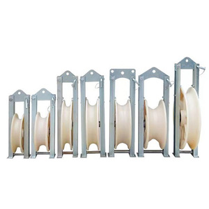 Conductor <strong>Stringing</strong> <strong>Blocks</strong> with Nylon Steel Wheel Rollers for Smooth Cable <strong>Stringing</strong> - Product Image 3