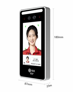 Wifi 4G Available Biometric Palm Scanner Face Recognition QR <strong>Code</strong> Reader Access Control With 5 Inch Touch Screen