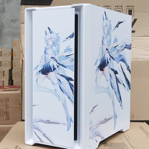 2023 Factory Custom <strong>Computer</strong> Case New <strong>Design</strong> Cabinet Green Color Four Side Heart ATX Full Tower Cabinet Gaming Pc Case Desktop