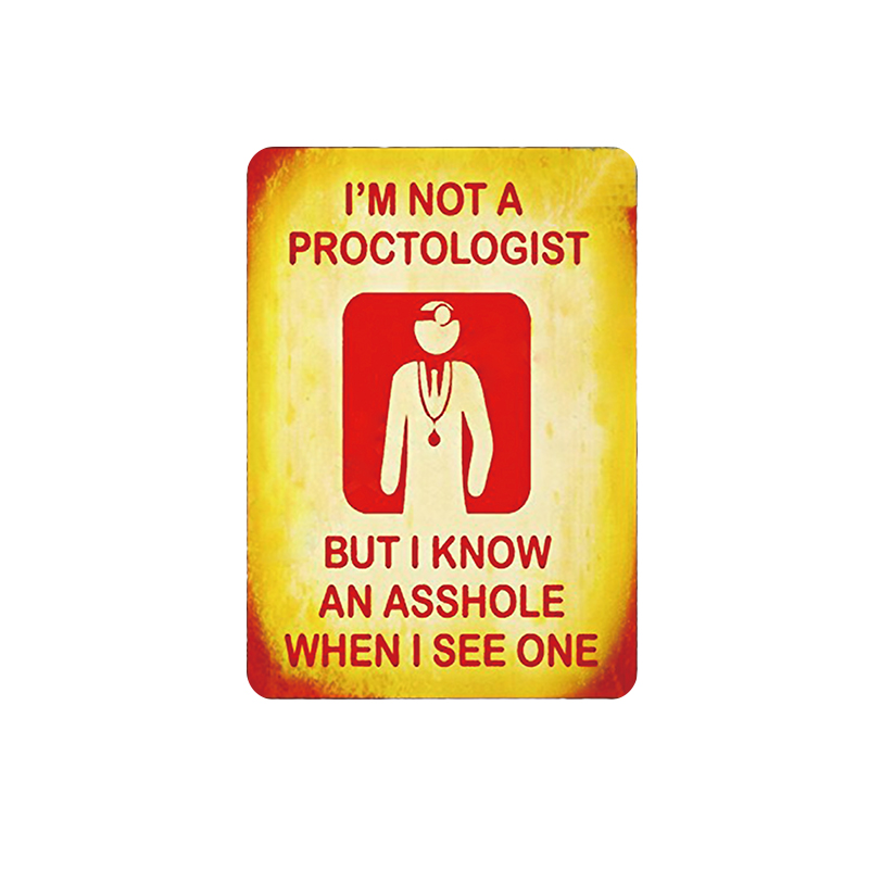 Im pas un proctologue