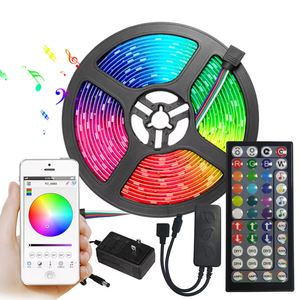 Новый дизайн Rgb полоска световой набор Bluetooth приложение интеллектуальный контроллер Rgb комплект освещения - Product Image 1