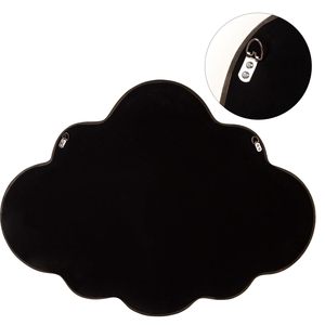 Trang trí nội thất đám mây đồng cổ tường gương phóng túng trang trí lượn sóng gương trang trại hình dạng trừu tượng cong gương - Product Image 3