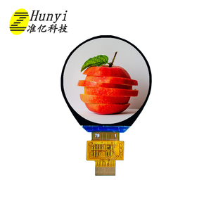 Fornitura di fabbrica schermo LCD 360x360 TFT circolare da 1.32 pollici con interfaccia MIPI/QSPI/MCU per dispositivi intelligenti - Product Image 2
