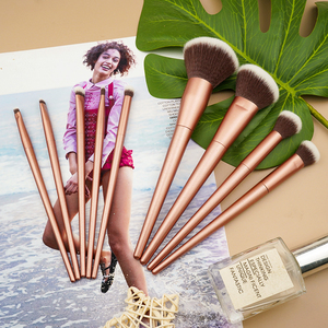 Chuyên Nghiệp Sang Trọng Tăng Vàng Trang Điểm Bàn Chải Tùy Chỉnh Chất Lượng Cao Tổng Hợp Tóc Bàn Chải Thiết Lập Cho Cơ Thể Mắt Trang Điểm - Product Image 5