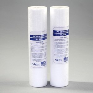 沉淀物过滤器水过滤器熔喷过滤器10英寸聚丙烯去除沙子，铁锈颗粒高达25微米 - Product Image 4