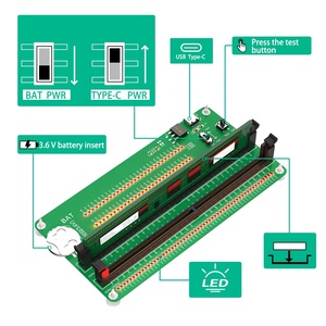 Probador de memoria DDR4, computadora de escritorio Tarjeta de prueba de memoria DDR4 con indicadores LED para computadora de escritorio Memoria DDR4 - Product Image 3