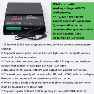 LED Full Color striscia di luce programmabile illusorio Controller macchina integrata KTV scena notturna DMX 512 LED controlle Console - Product Image 2