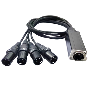 For XLR Head Audio <strong>Line</strong> Signal Cable 3P to RJ45 8P8C Plug for Connecting Communication Devices - Product Image 3