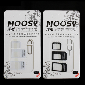 4合1纳米sim卡微型sim卡适配器标准sim卡适配器弹出针，适用于iPhone X XS Max XR 7 8 6 6S 5s手机 - Product Image 5