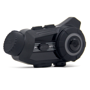 Intercomunicador Bluetooth para casco de motocicleta 2K con grabación de cámara HD, sistema de intercomunicación para hablar en grupo de 6 pilotos - Product Image 1