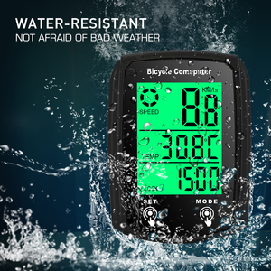 Wired Bike <strong>Computer</strong> 19 <strong>Functions</strong> Touch Bike Speedometer Odometer Waterproof Bicycle <strong>Computer</strong> with Backlight
