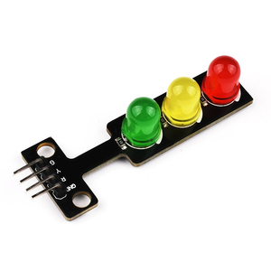 Modulo di emissione del semaforo a Led 5V per Arduino specializzato ICs per segnali stradali rosso verde - Product Image 2